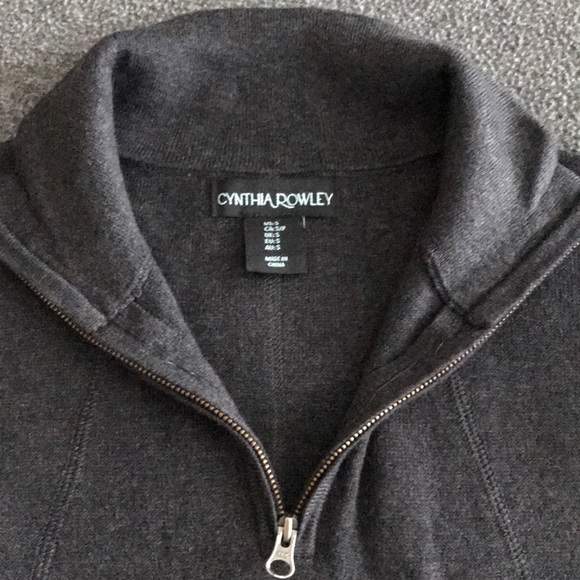 Long grey sweatshirt - Picture 5 of 7